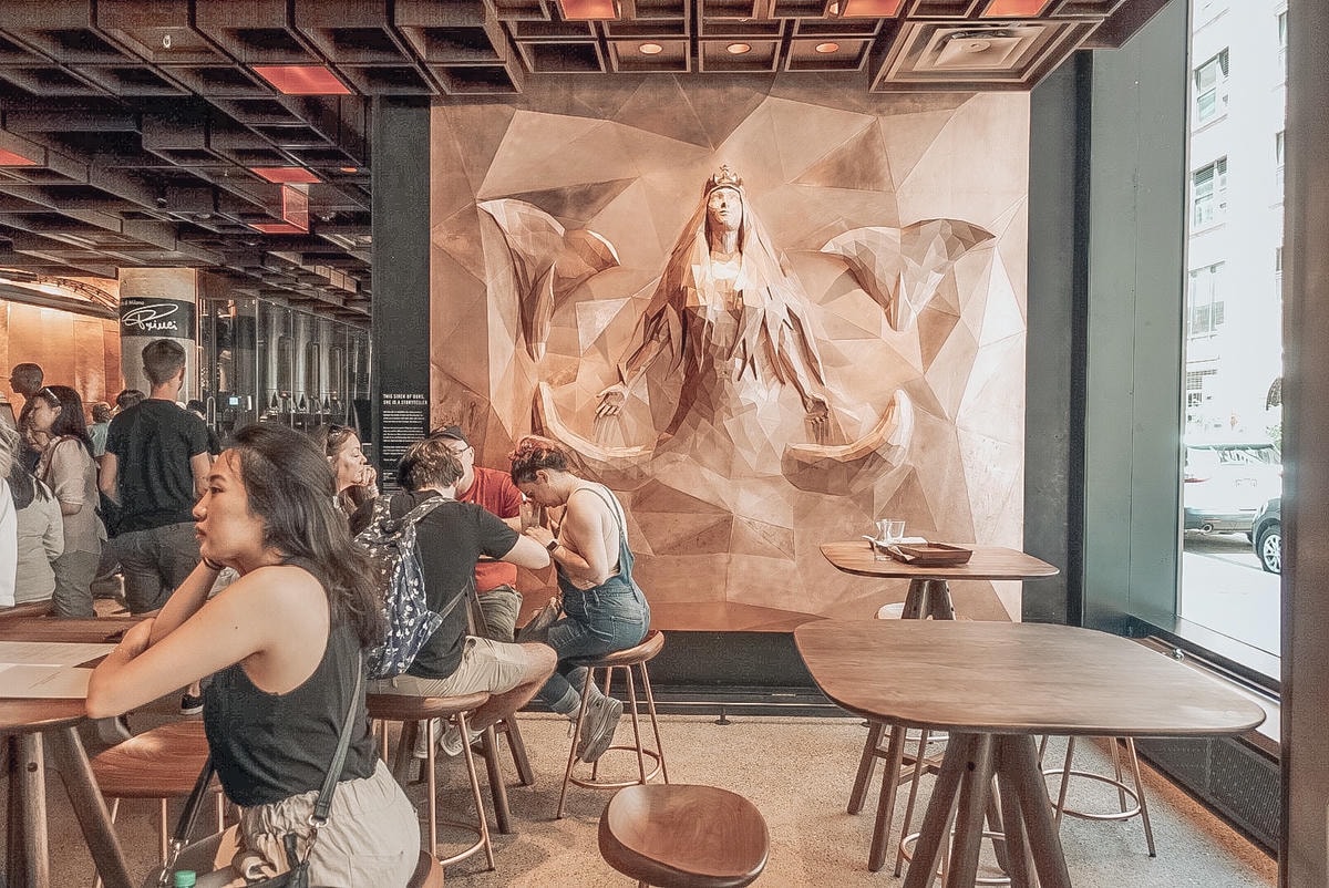 Starbucks Reserve Roastery 紐約|結合烘焙、美酒與咖啡的沈浸式體驗 - 第12張圖 紐約 Starbucks Reserve Roastery