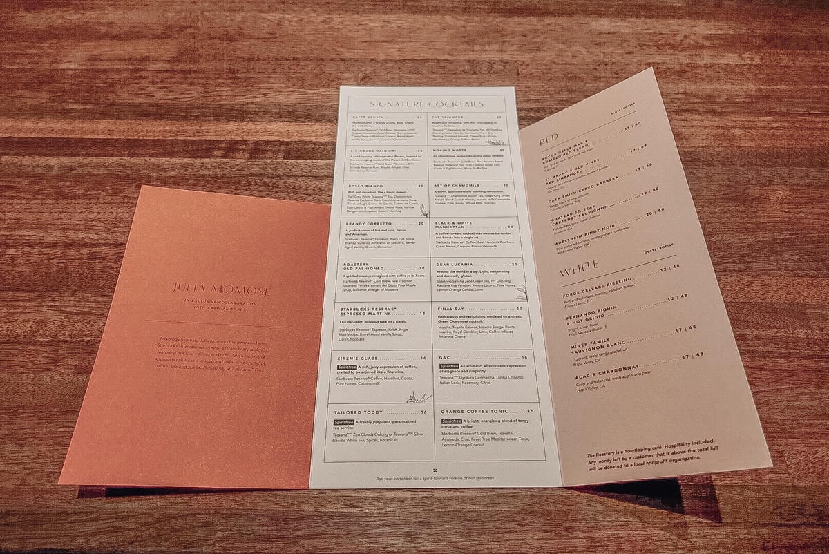 Starbucks Reserve Roastery 紐約|結合烘焙、美酒與咖啡的沈浸式體驗 - 第10張圖 Starbucks Reserve Roastery 酒吧