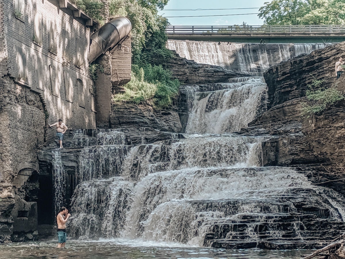 紐約近郊推薦|Ithaca 市區必去景點 & 美食地圖整理 - 第14張圖 Ithaca 市區景點推薦 #6 | Wells Falls