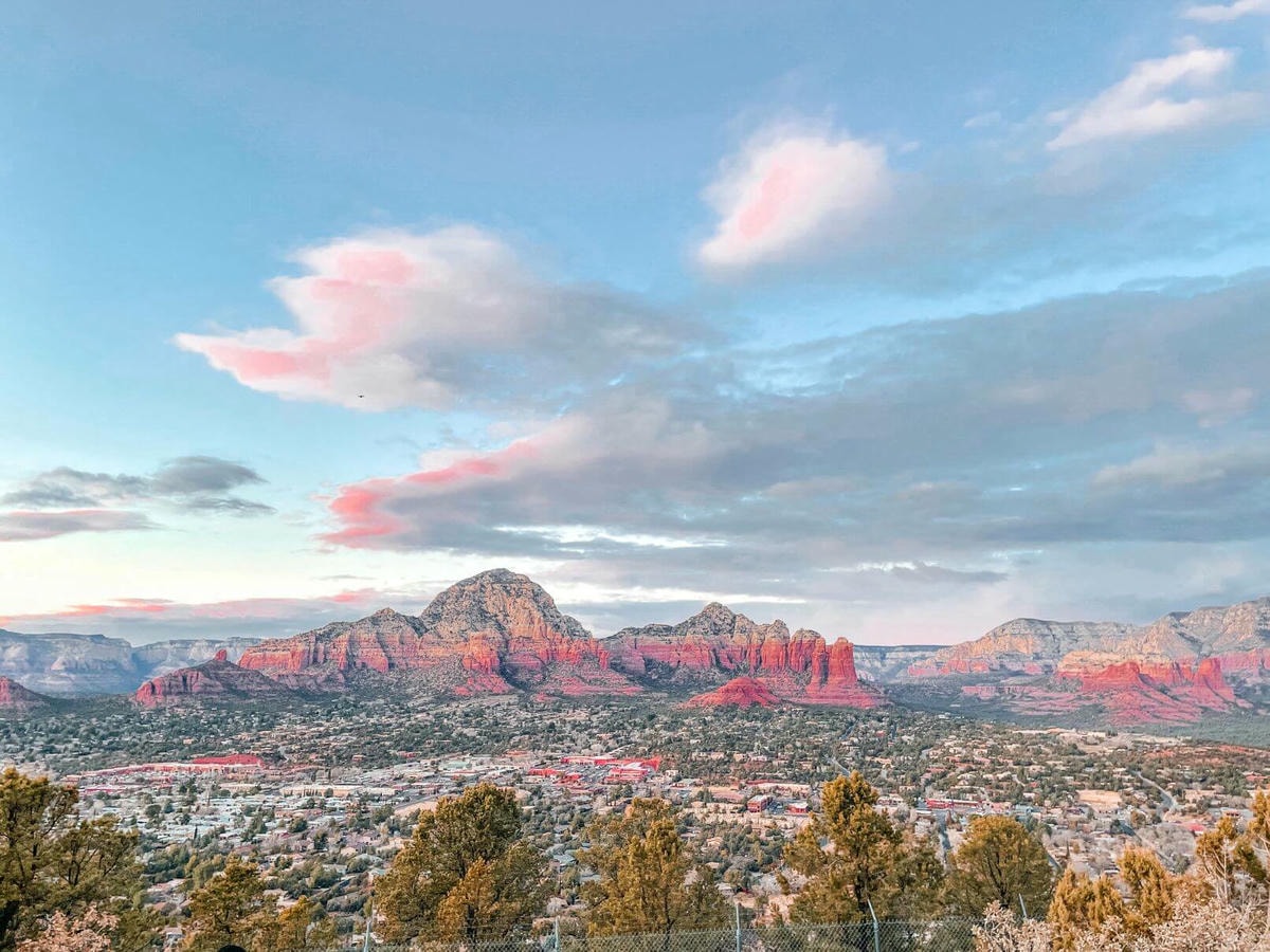 Sedona 夕陽最佳觀景點 -Airport Scenic Lookout - 第1張圖