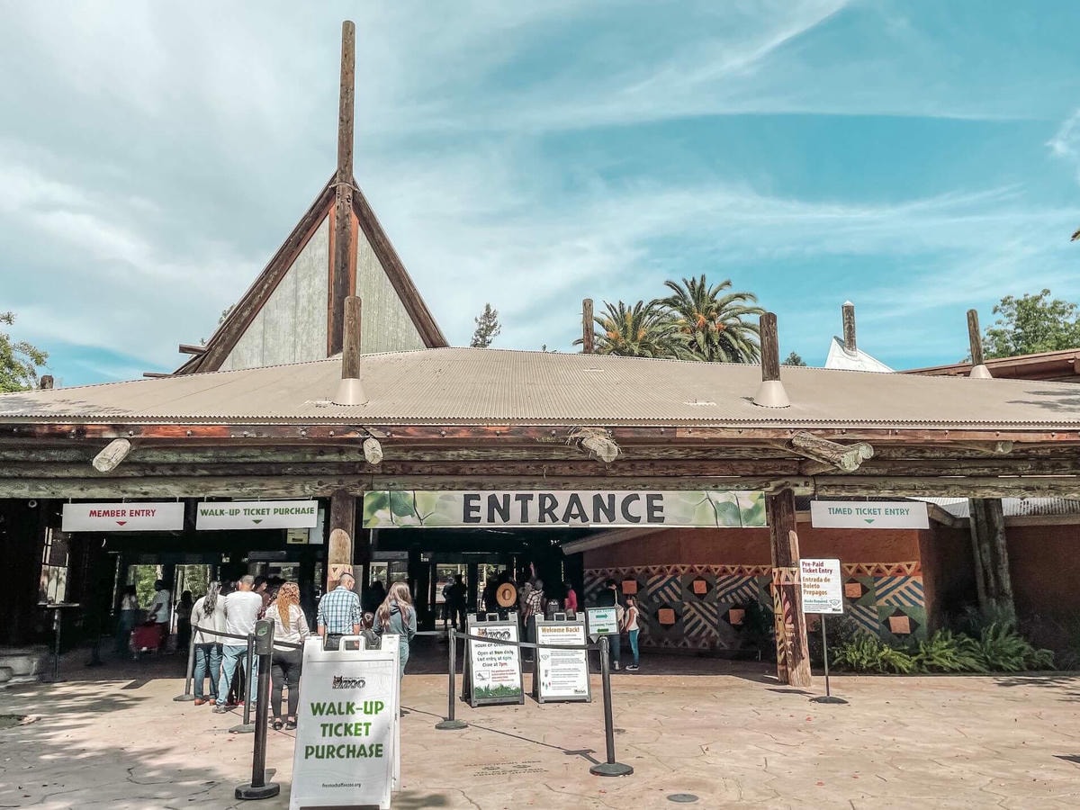 加州中部Fresno動物園 – 餵長頸鹿吃飯、與犀牛共進午餐 - 第1張圖 fresno zoo