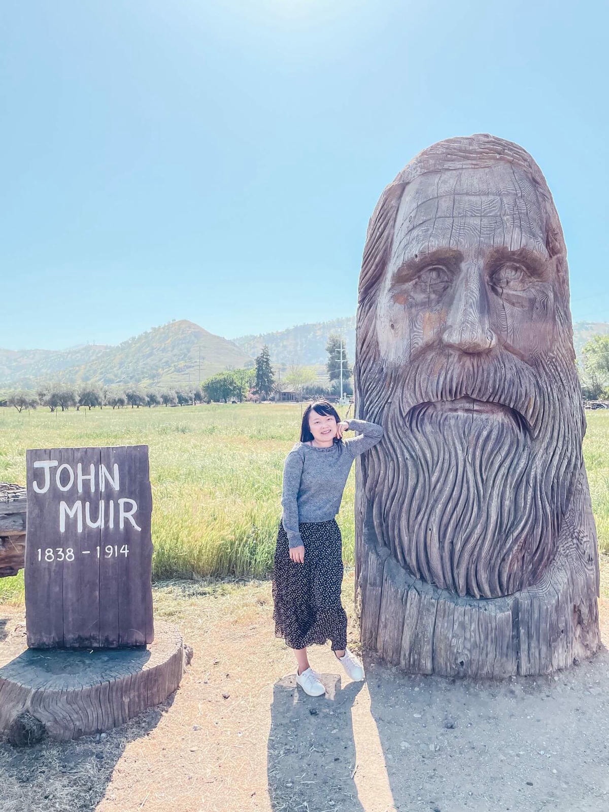 美國國家公園 Sequoia National Park 旅遊攻略 - 第1張圖 John Muir Statue