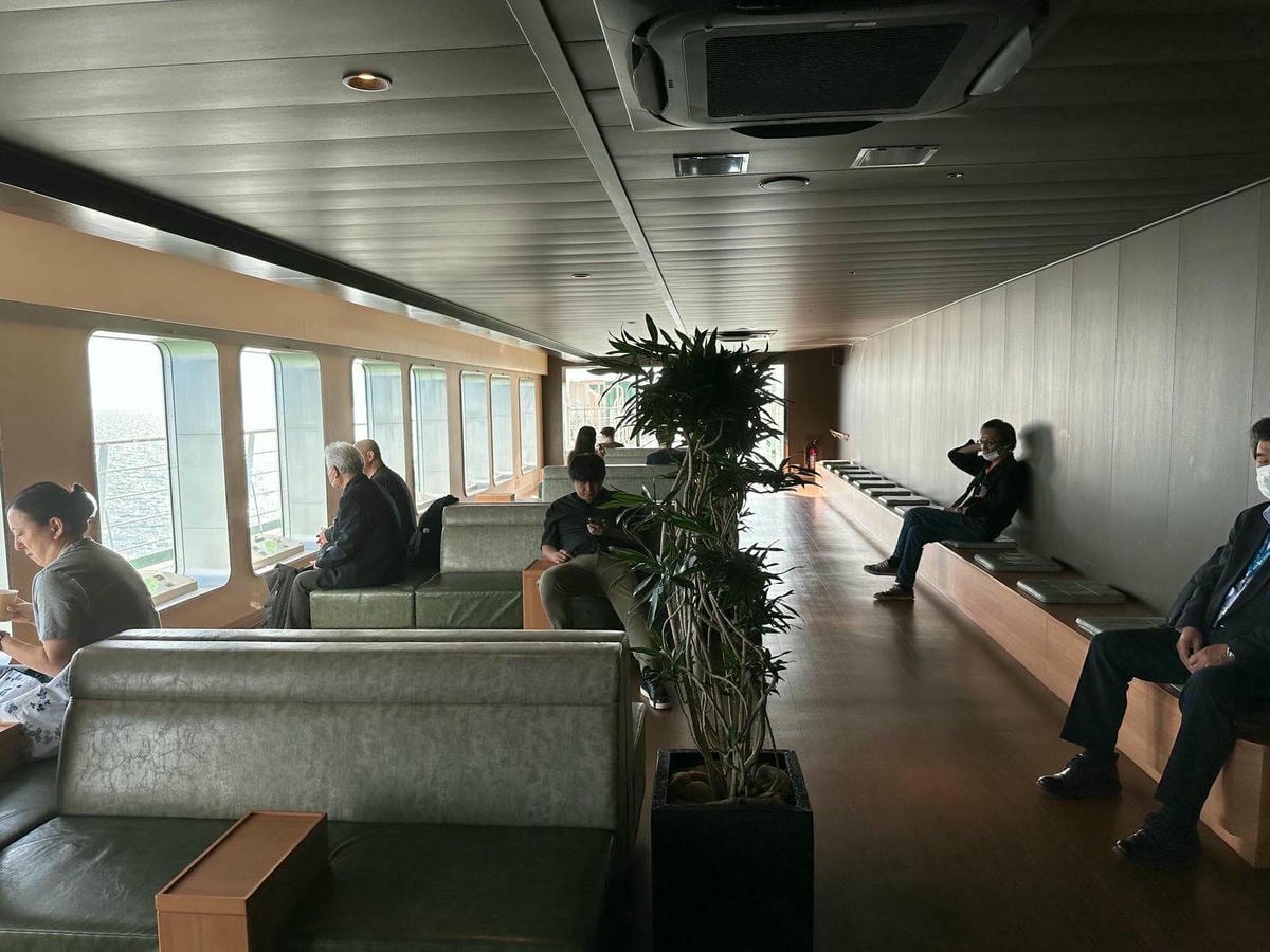 大阪到福岡郵輪|船上可以吃 Buffet、泡溫泉?大阪到福岡另類方式介紹 - 第14張圖 大阪到九州福岡郵輪展望台