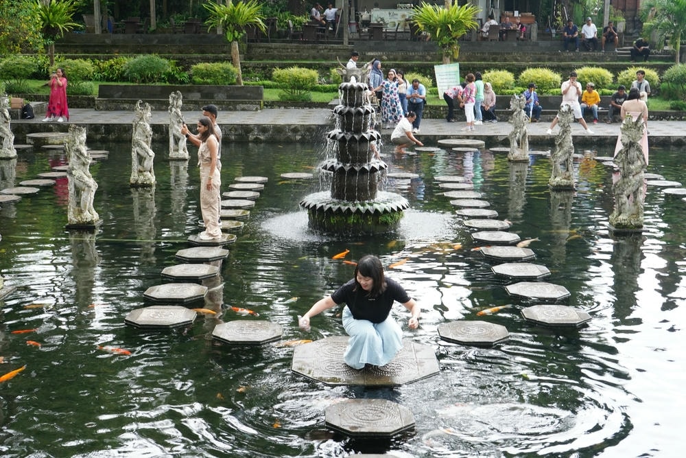 峇里島景點：Tirta Gangga 恆河聖泉花園