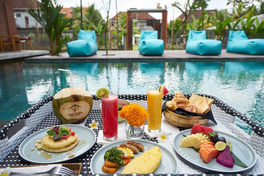 峇里島住宿|奢華 Hyatt、烏布市中心 Airbnb、Canggu 海邊度假開箱 - 第23張圖 Kubu Tropis 早餐