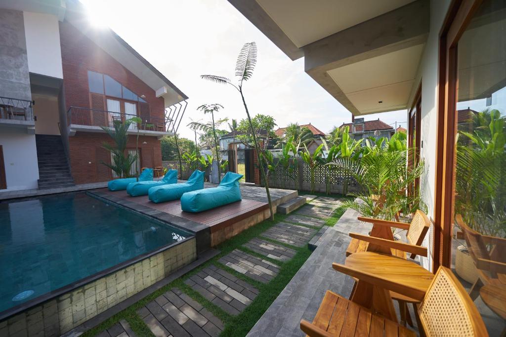 峇里島住宿|奢華 Hyatt、烏布市中心 Airbnb、Canggu 海邊度假開箱 - 第22張圖 Kubu Tropis 房間