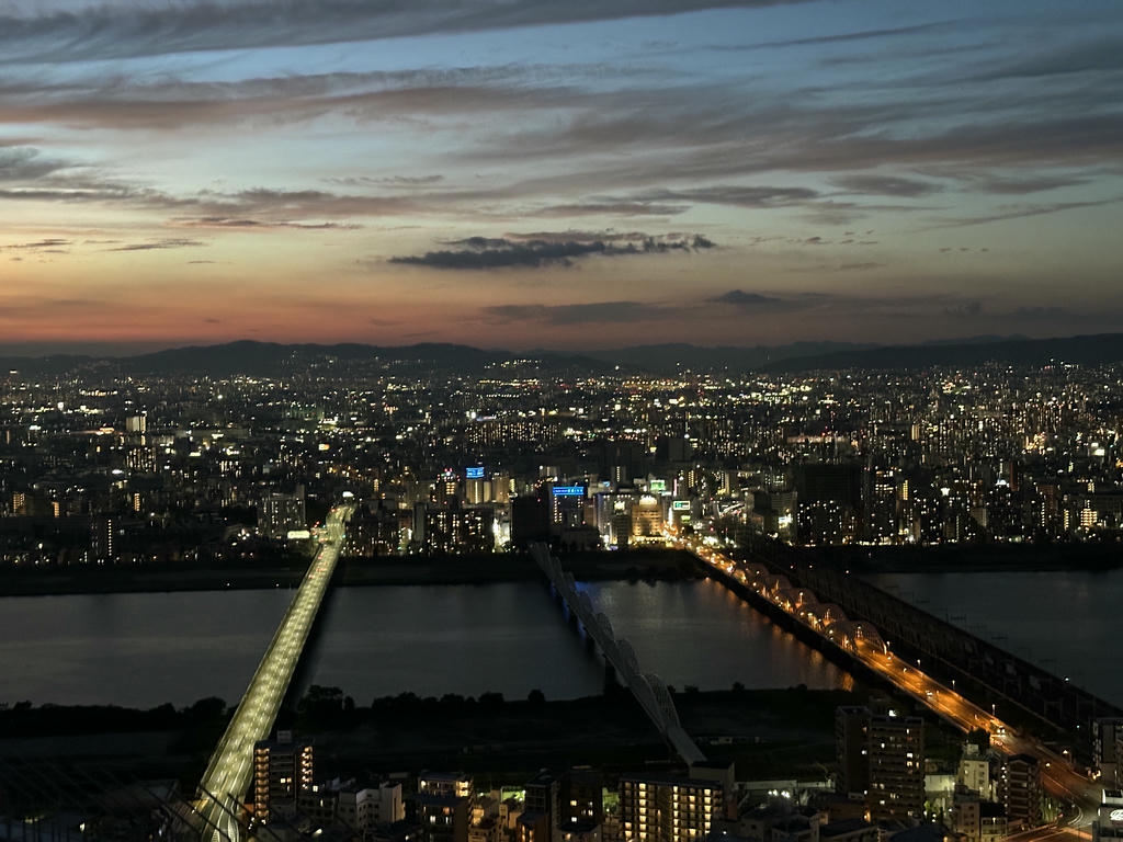 梅田藍天大廈展望台夜景