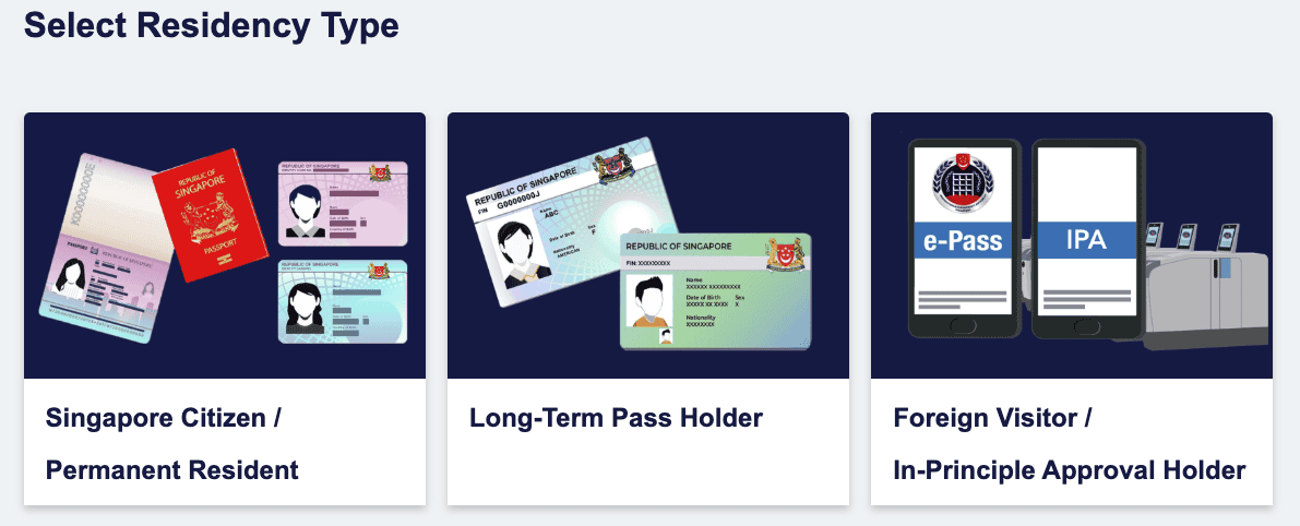 Singapore Entry Requirements: Your Essential Pre-Departure Checklist - 第3張圖 Select "Foreign Visitors" in SG arrival card