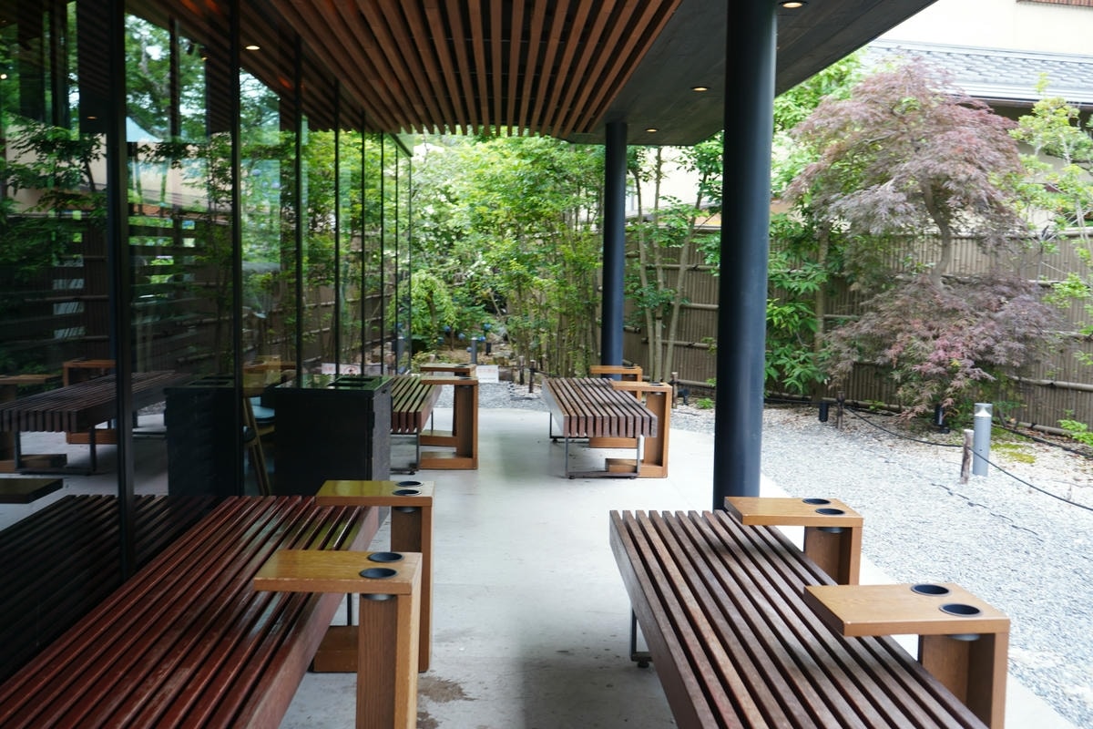 Matcha, History, and Heritage: Exploring the Best Uji Attractions - 第15張圖 Garden inside Starbucks Uji