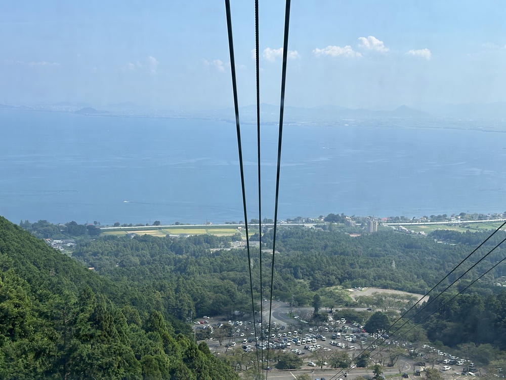 琵琶湖一日遊怎麼玩?京都出發交通、白鬚神社、近江八幡路線整理 - 第4張圖 琵琶湖纜車+觀景台