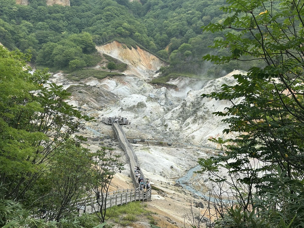 登別溫泉以外還能去哪?私藏登別景點分享! - 第7張圖 登別地獄谷